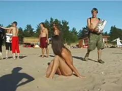 Mandy Muse דפ'ד על ידי שני חתיכים שחורים! סקסלצפייה